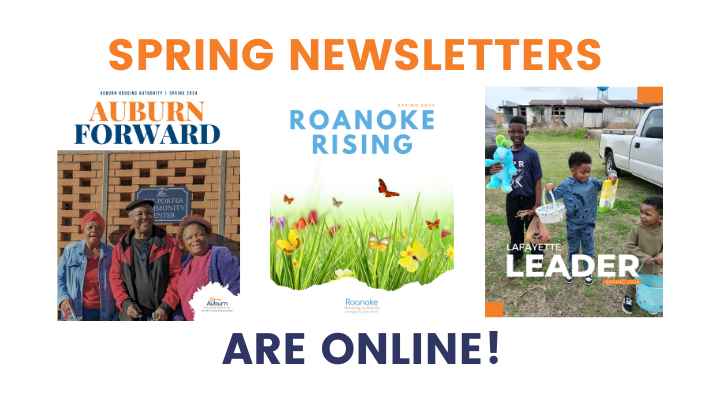 Spring Newsletter covers 