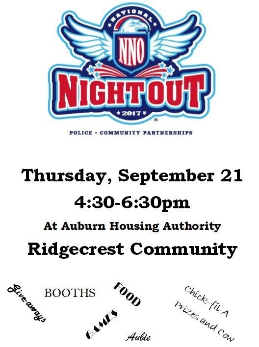 National Night Out 2017 Logo