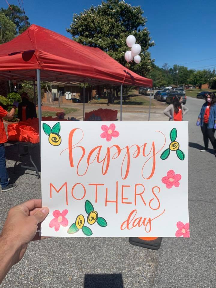 Happy Mother's Day sign