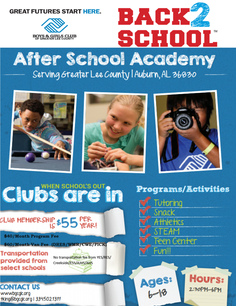 After School Academy AHA from Boys and Girls Club