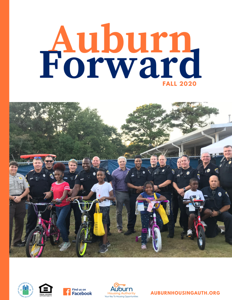 Auburn Forward Fall 2020 Newsletter Cover