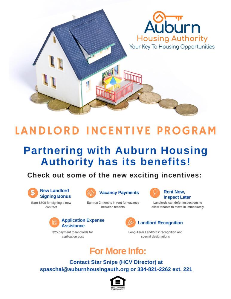 AHA Landlord Incentive Program 
