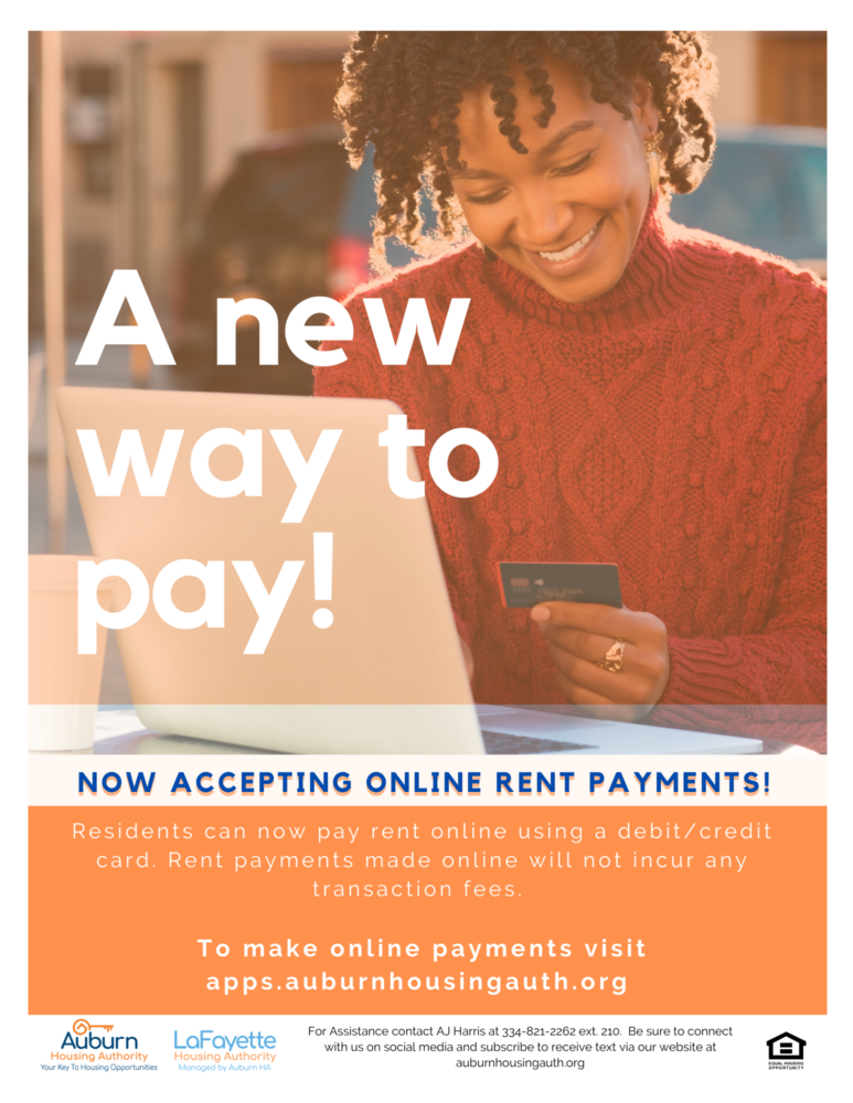AHA Online Rent Payments
