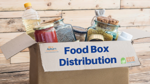 food box distribution with jars