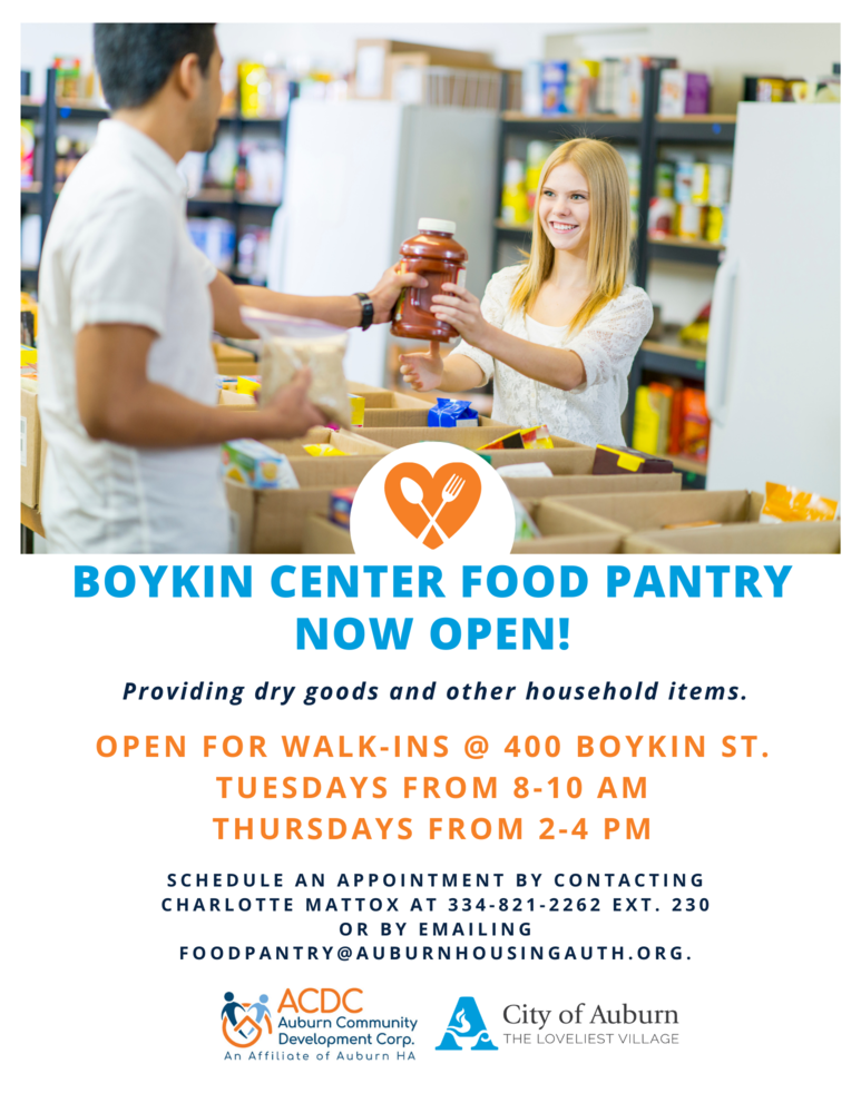 Boykin Center Pantry Flyer