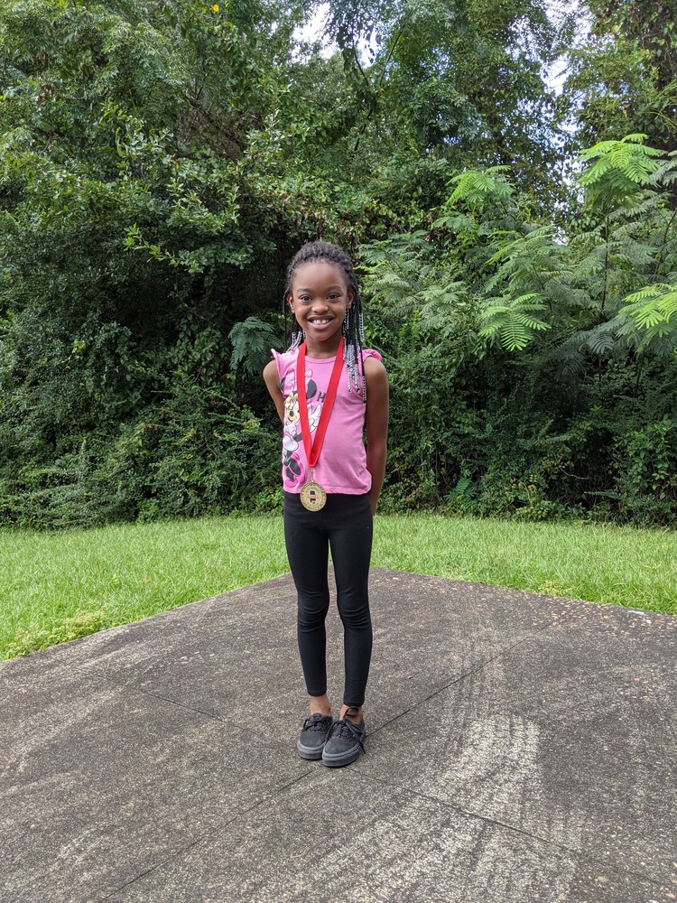 Janyah Robinson, 2nd grade 2 AAHRA medal