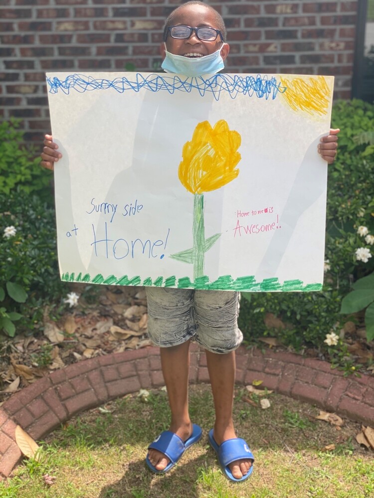 Kardaren Chaney, 3rd grade What Home Means to Me poster