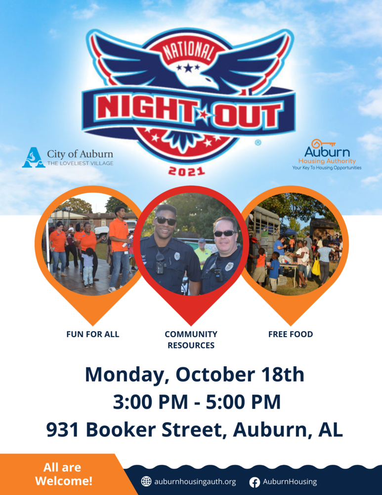 AHA National Night Out Flyer