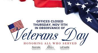 veterans day banner closure