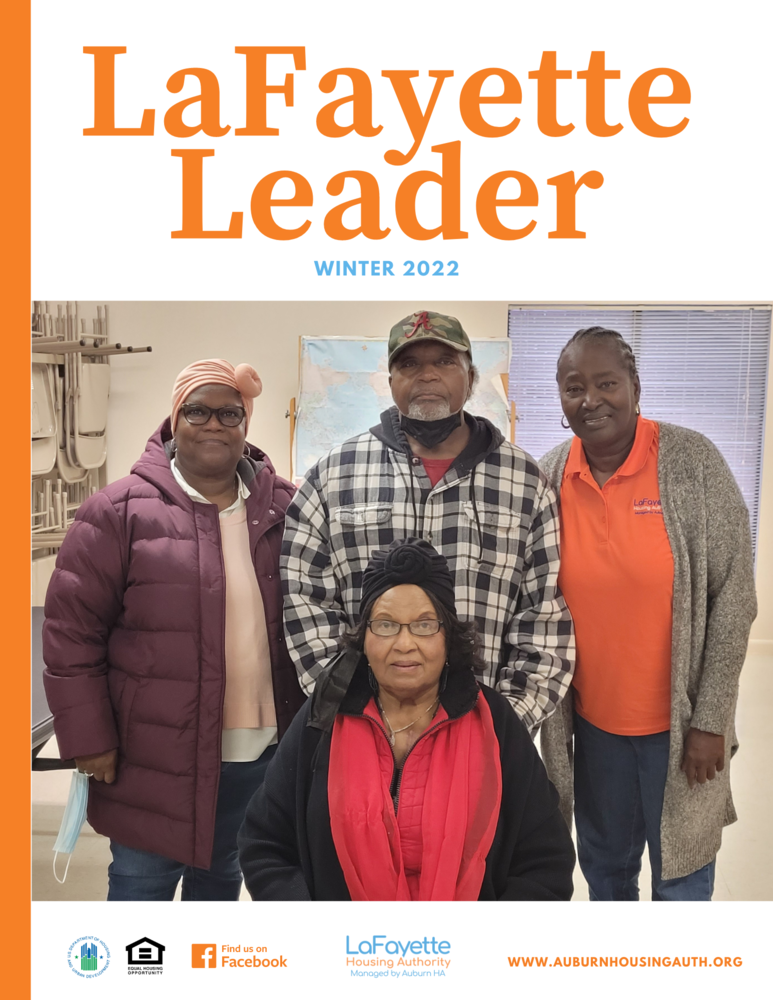 LaFayette Leader Winter 2022_Newsletter Cover