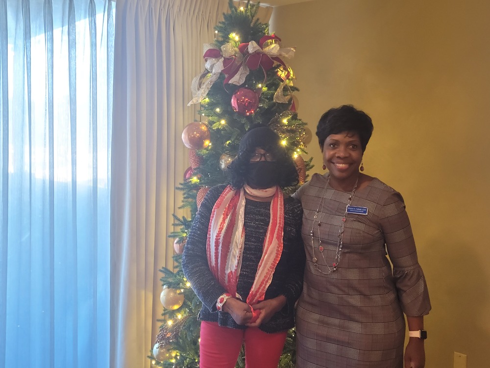 2021 Christmas Luncheon RHA Commissioner with CEO Sharon Tolbert