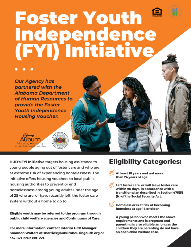 Foster Youth Independence Initiative Flyer 