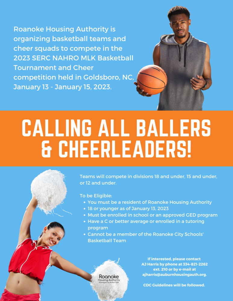 RHA Basketball Recruitment Flyer