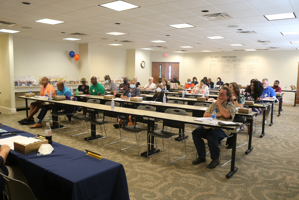 Front of room view of attendees at Landlord Symposium