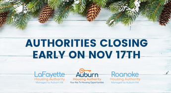 Closure Notice Nov 17th banner