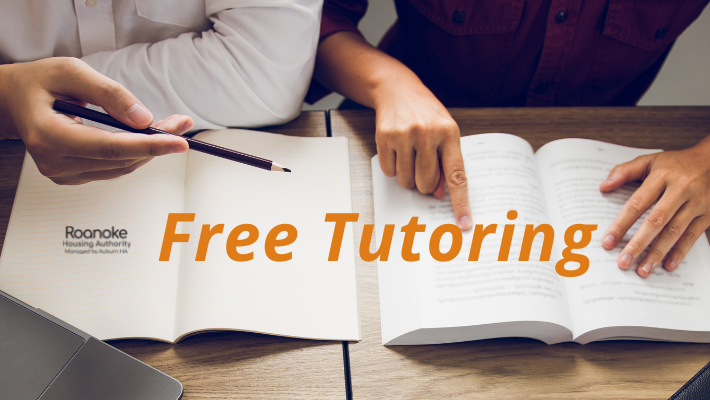 RHA Logo Free Tutoring Banner