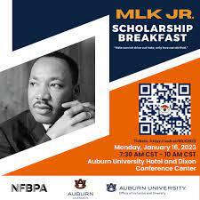 Scholarship Breakfast QR Code with MLK