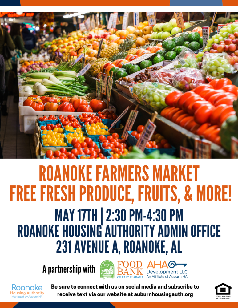 Roanoke Farmers Flyer for May 17