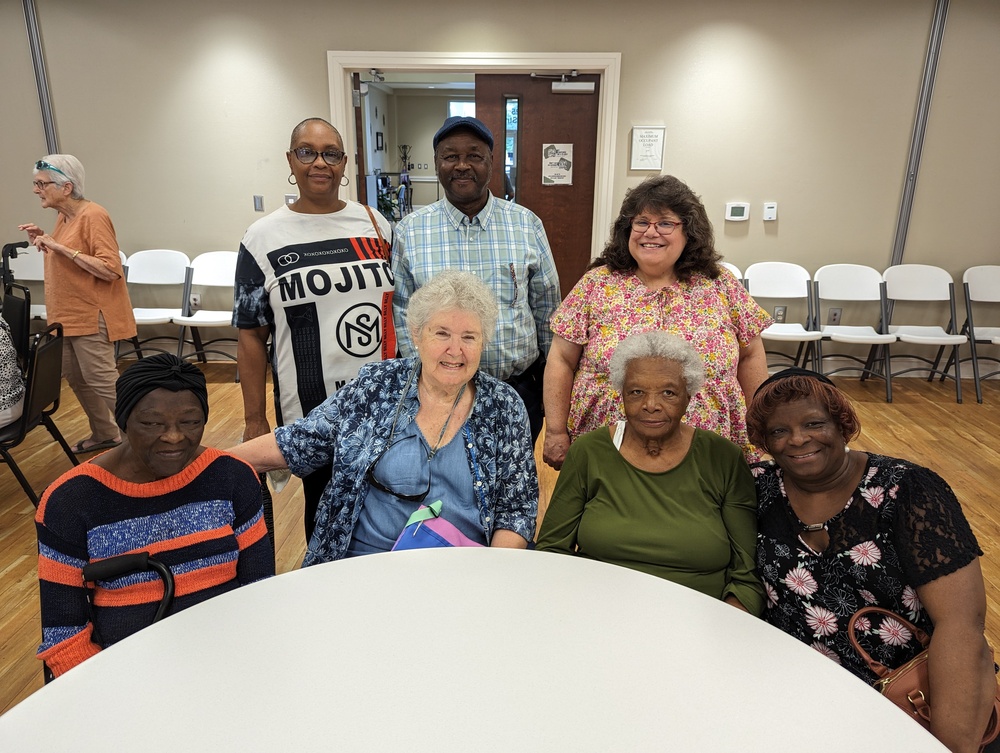 AHA Resident Service -Sr. Ice cream social attendees