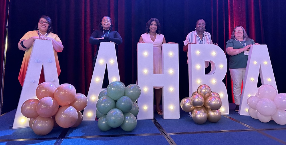 Staff at the AAHRA Conference