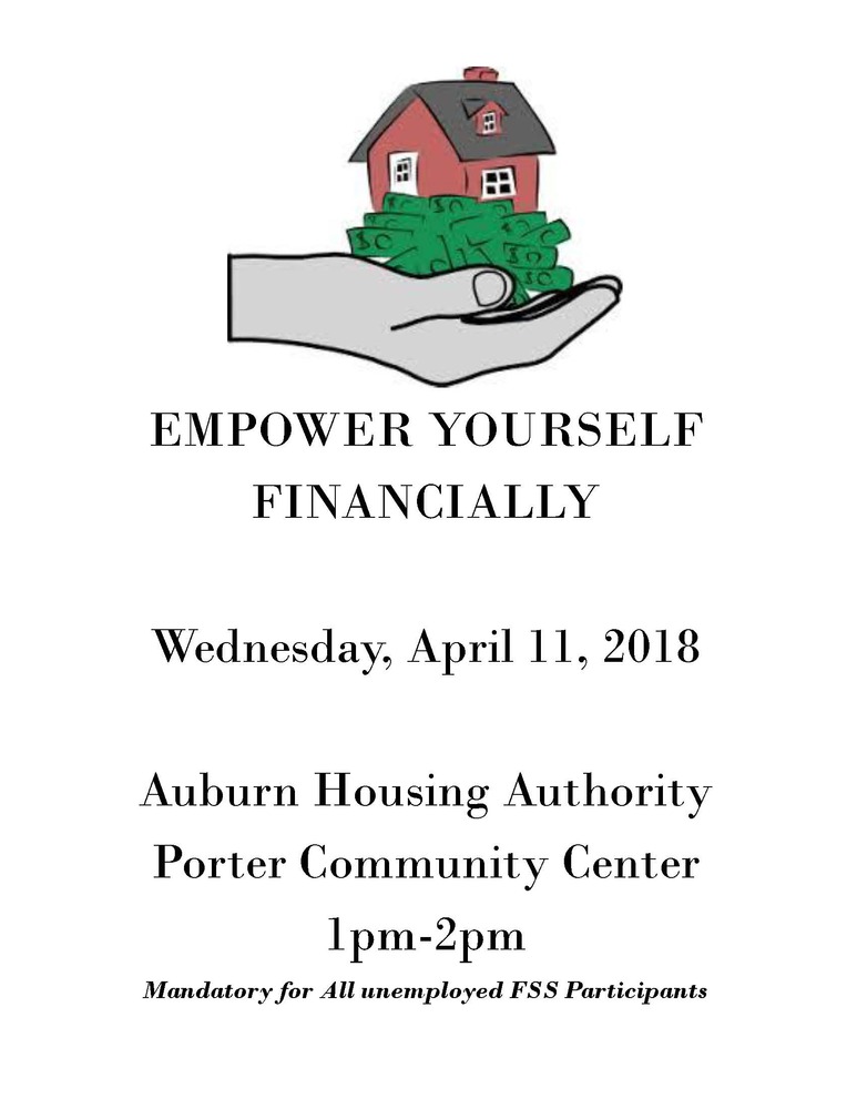 Financial workshop flyer