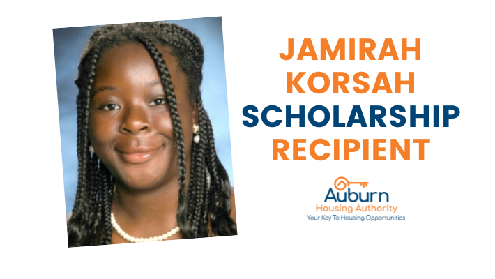 Jamirah Korsah Scholarship Recipient