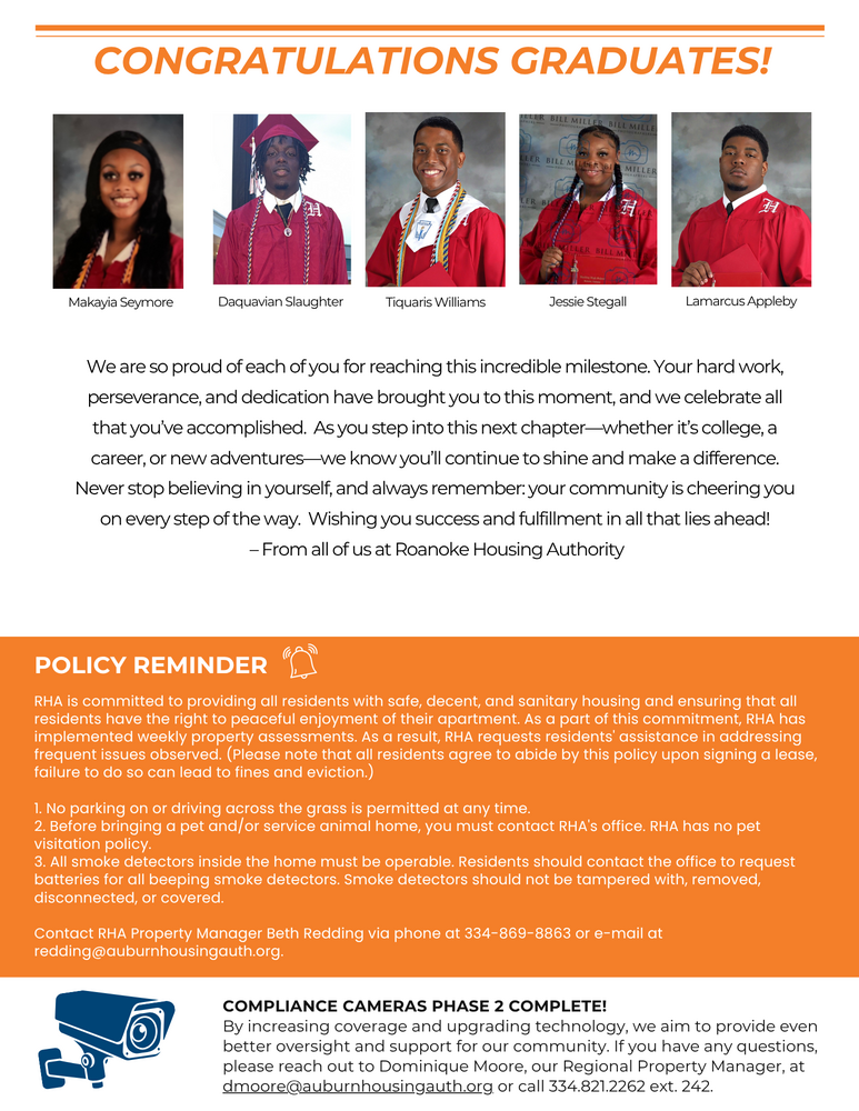 Rising Summer 2025 Graduates