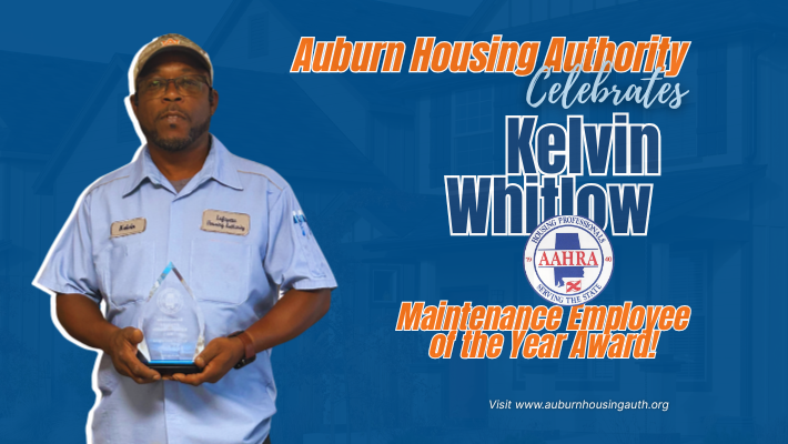 Kelvin Whitlow AAHRA Maintenance of the Year Award