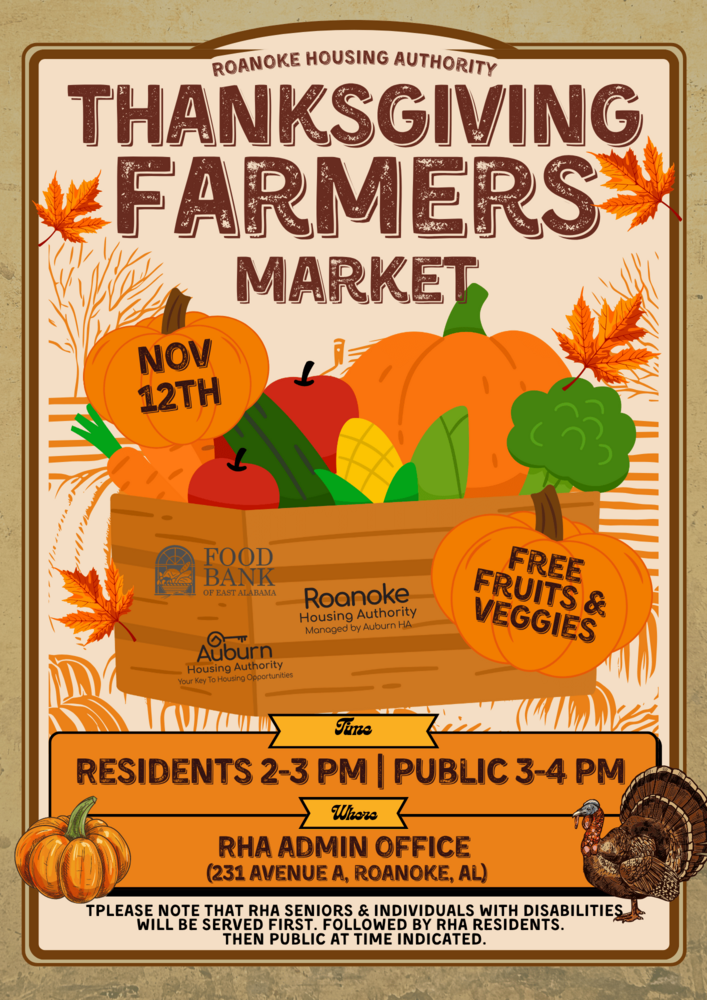 Roanoke Thanksgiving Farmers Mkt 