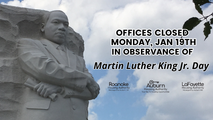 mlk day website closure notice