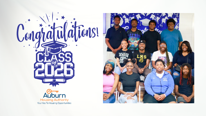 Auburn Housing Authority Graduating Class of 2026 reception