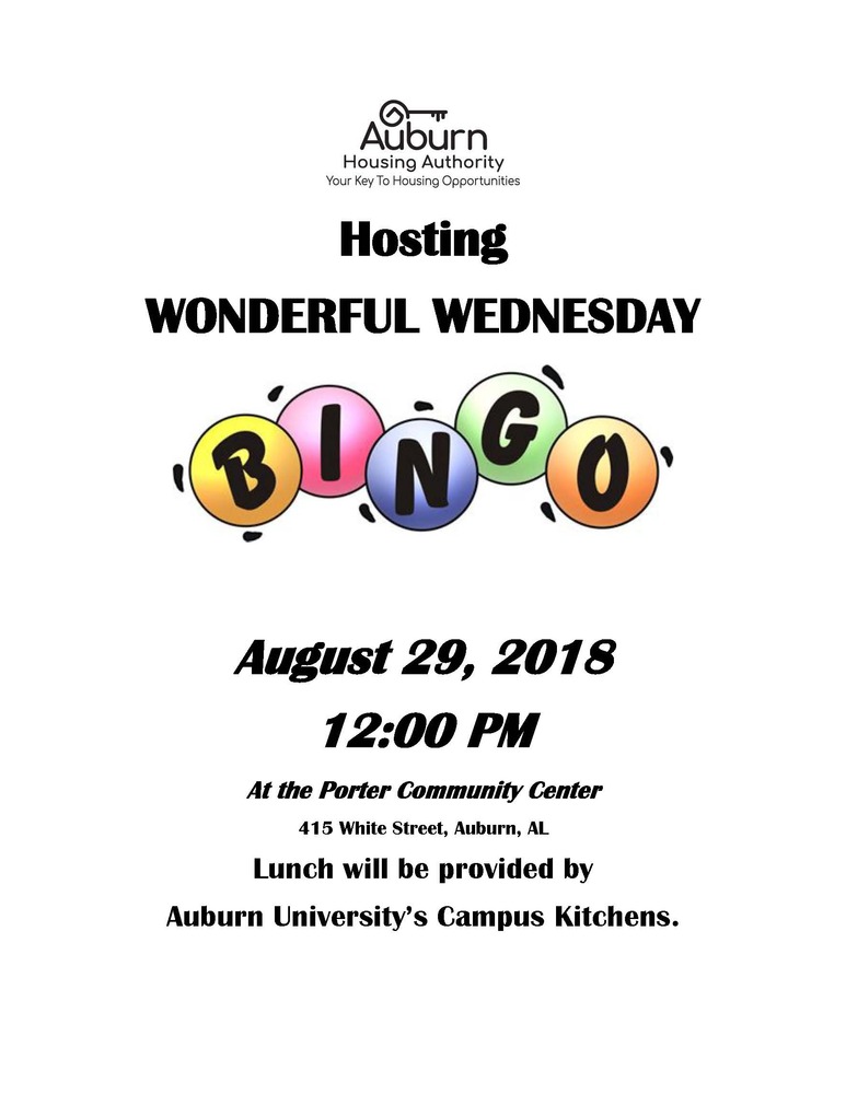 Bingo 08.29.18