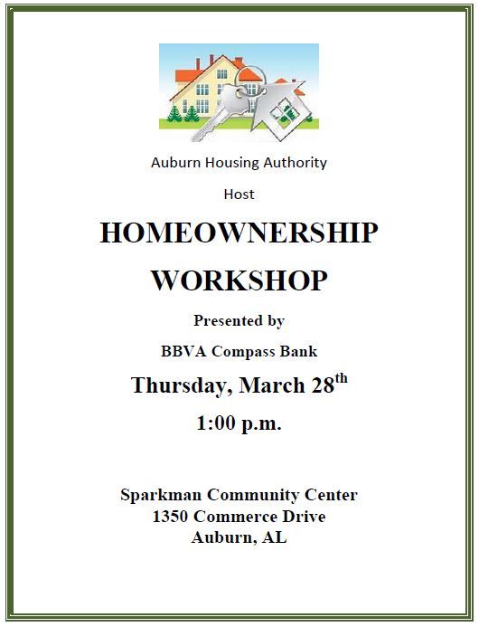Homeownership workshop - full