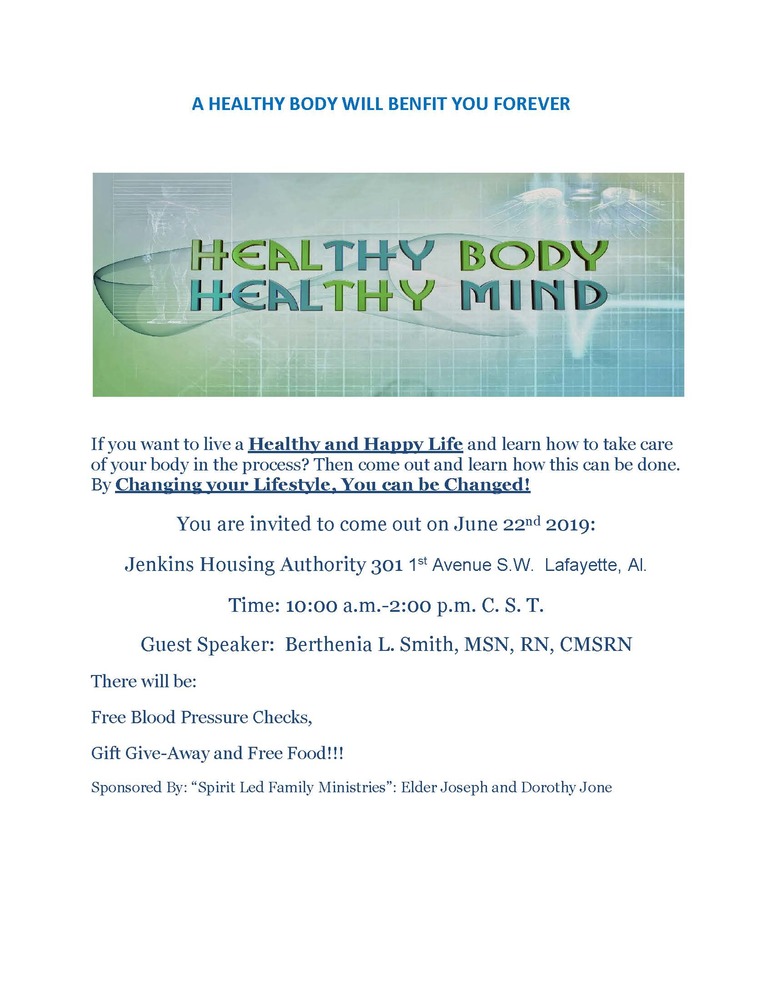 HEALTH FAIR 6.22.2019