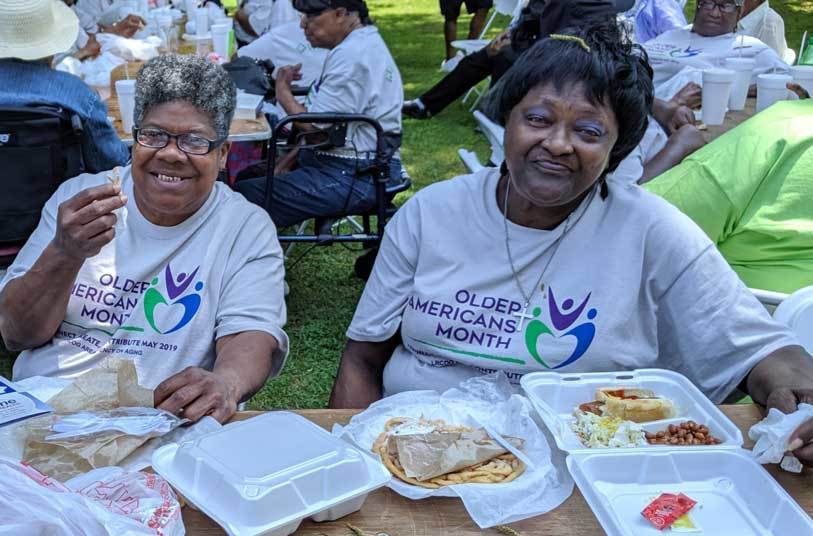 Older American event participants