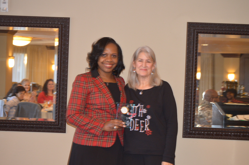 Sandra Sanders 25 years of service recognition
