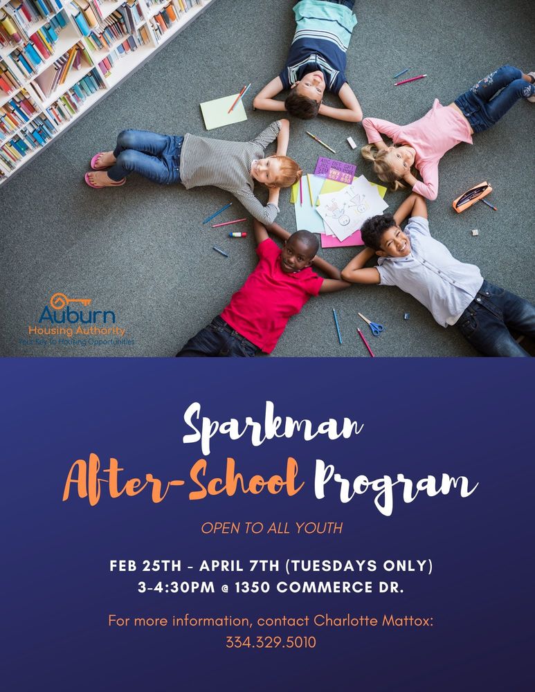 Sparkman_After-school program flyer