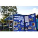Early Head Start Home Base Program Display Board at National Night Out vendor table. 