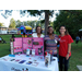 Unity Wellness Center staff posing at their National Night Out vendor table.