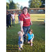 Mom with young children at National Night Out