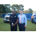 Police officer with another male at National Night Out 