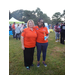 CEO Sharon Tolbert and another staff member posing at National Night Out