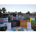 Gun Smart for Kids staff posing behind their vendor display table