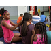 kids braiding hair