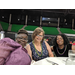 Three Resident Advisory Board members smiling at conference