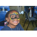 2019 NNO youth resident with a Batman painted face