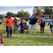 CEO Tolbert dancing with National Night Out youth