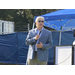 Mayon Ron Anders speaking at National Night Out