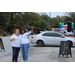 Mrs. Tolbert and another Auburn Housing Authority employee together outside Operation CommUNITY