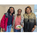 East Park residents posing at the Christmas event